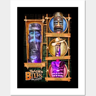 The Tikis of TRADER BILL'S Posters and Art